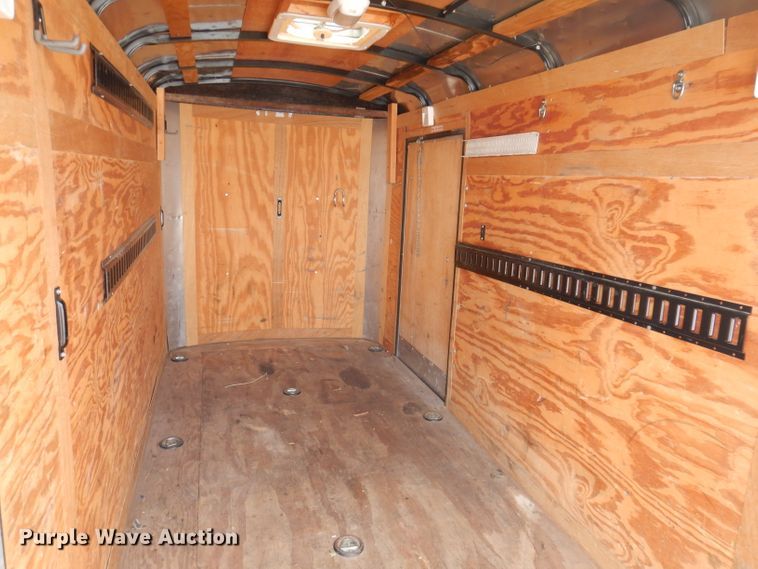image for item KH9027 2011 Forest River  enclosed cargo trailer