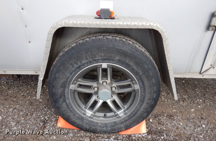 image for item KH9027 2011 Forest River  enclosed cargo trailer