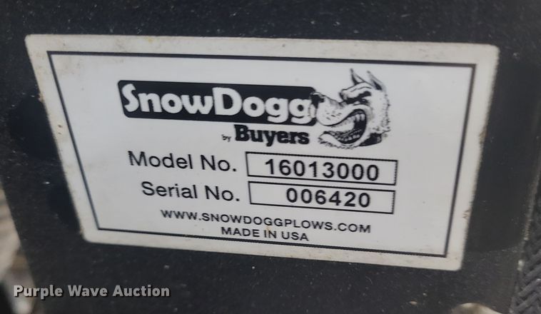 image for item KH9808 Snow Dogg VXF95 V snow plow
