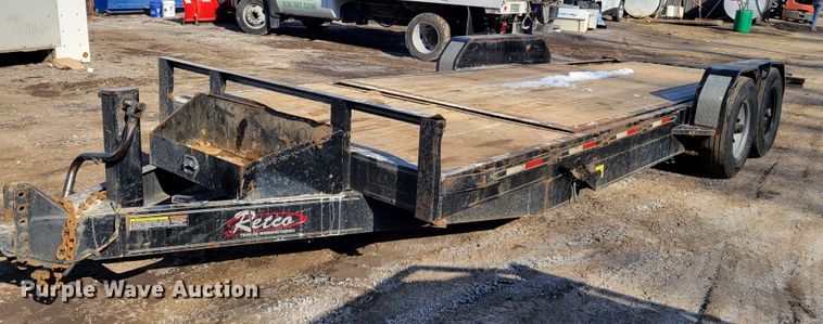 image for item KH9838 2019 Retco  tilt deck equipment trailer