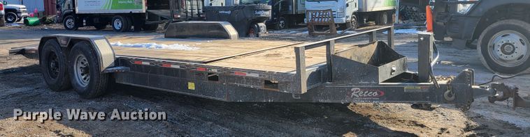 image for item KH9838 2019 Retco  tilt deck equipment trailer