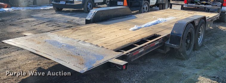 image for item KH9838 2019 Retco  tilt deck equipment trailer