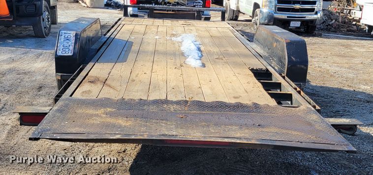 image for item KH9838 2019 Retco  tilt deck equipment trailer
