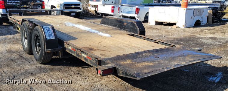 image for item KH9838 2019 Retco  tilt deck equipment trailer