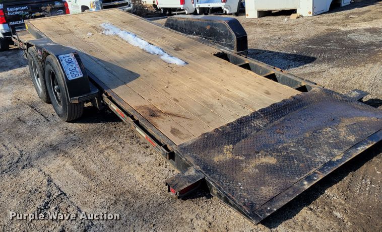 image for item KH9838 2019 Retco  tilt deck equipment trailer