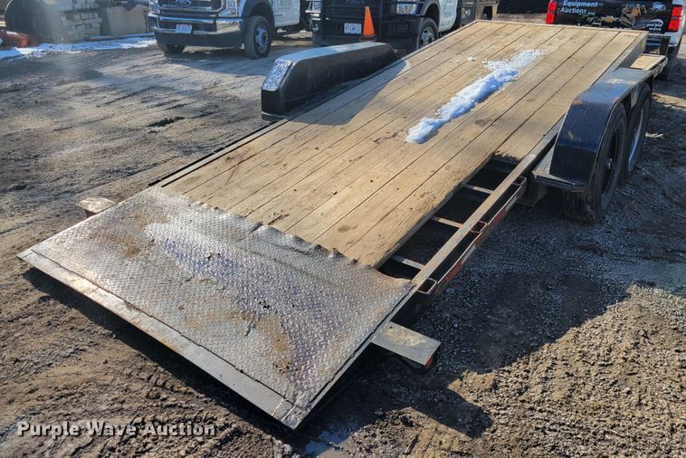 image for item KH9838 2019 Retco  tilt deck equipment trailer