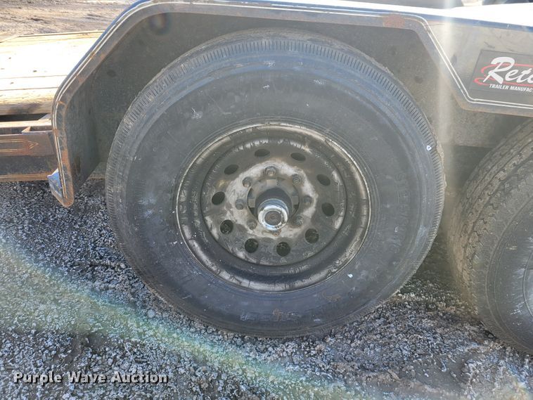 image for item KH9838 2019 Retco  tilt deck equipment trailer