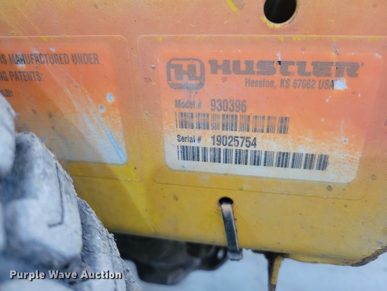 image for item KH9839 2019 Hustler  lawn mower