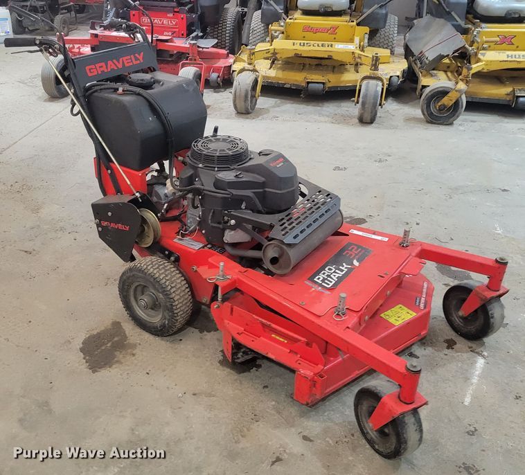 image for item KH9844 2017 Gravely  lawn mower