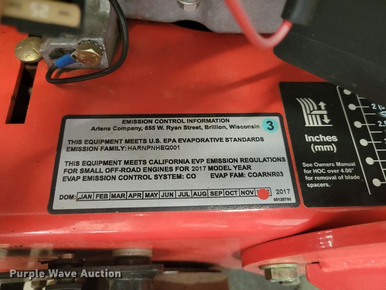 image for item KH9844 2017 Gravely  lawn mower