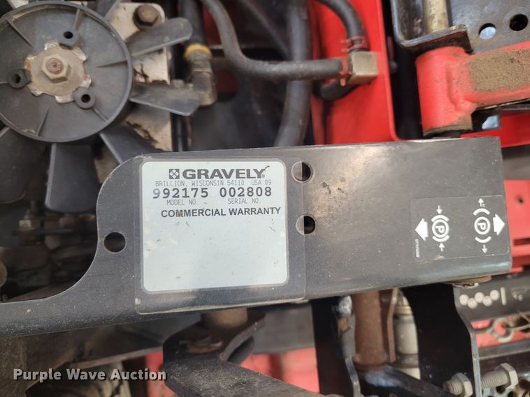 image for item KH9845 2009 Gravely  ZTR lawn mower