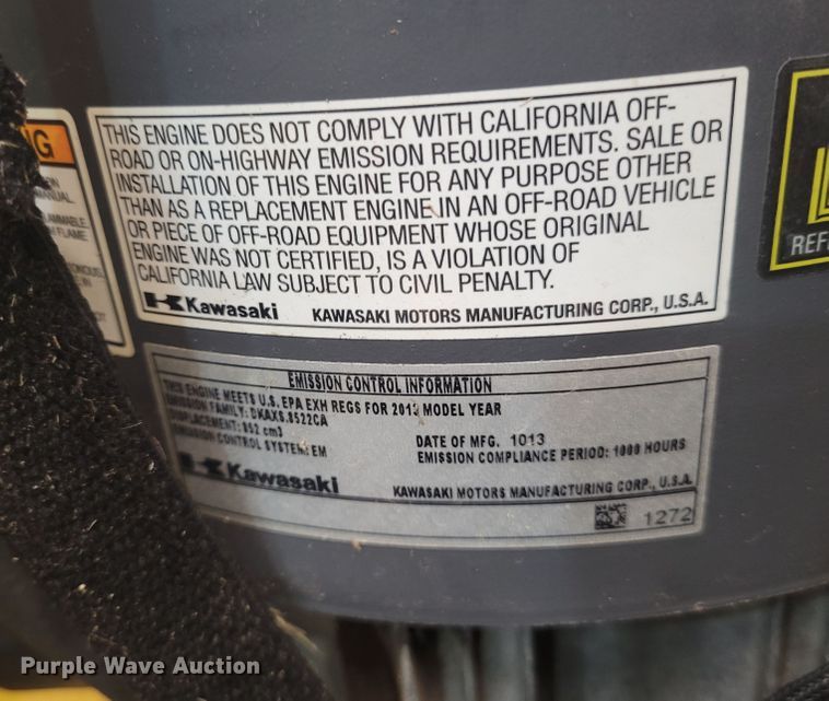 image for item KH9846 2014 Hustler  ZTR lawn mower