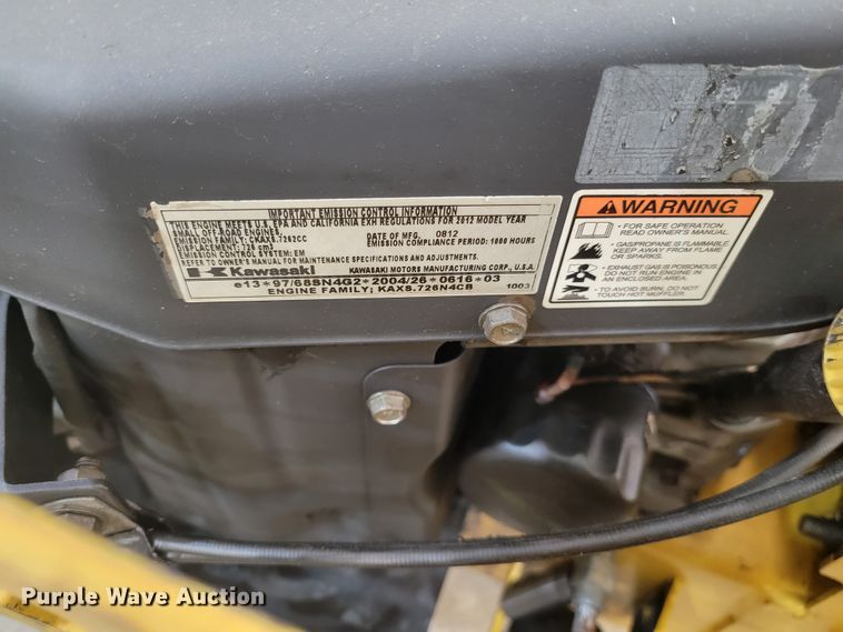 image for item KH9847 2013 Hustler  ZTR lawn mower