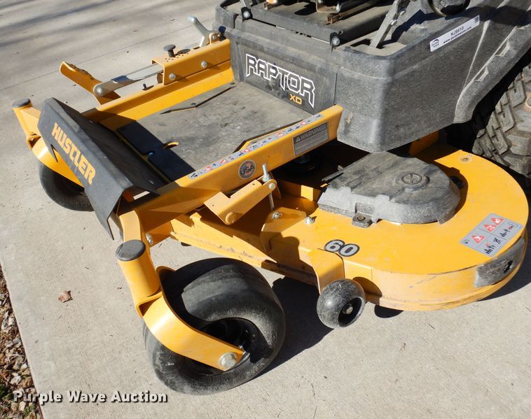 image for item KJ9510 Hustler Raptor XD  ZTR lawn mower