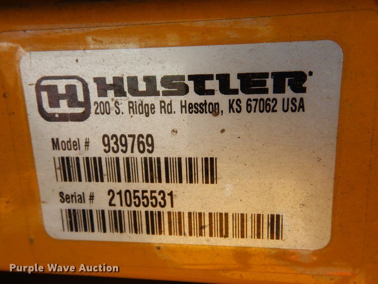 image for item KJ9510 Hustler Raptor XD  ZTR lawn mower