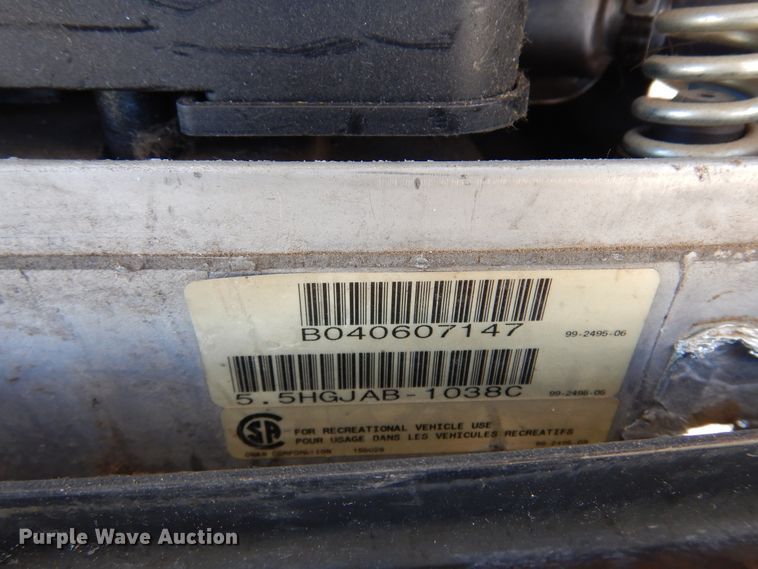 image for item KJ9512 2007 Heartland Cyclone  toy hauler camper