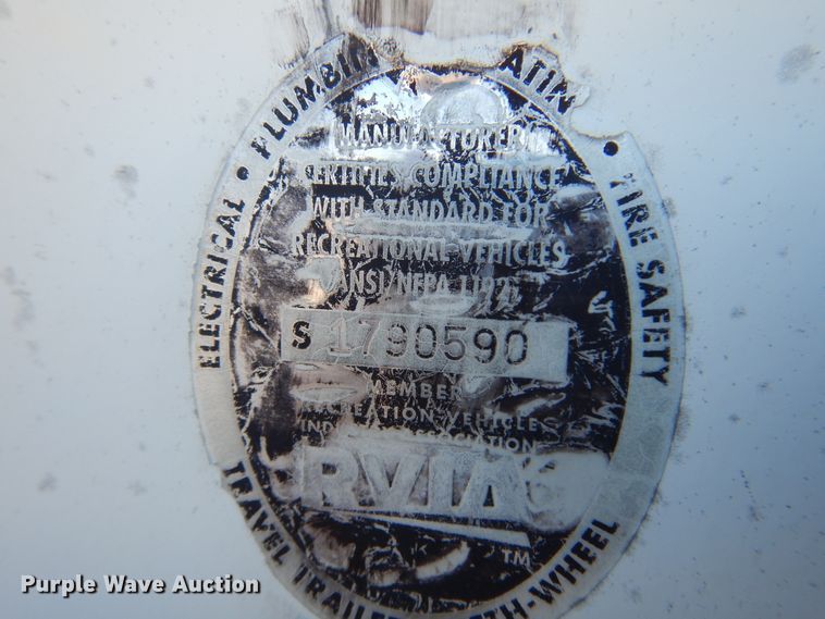 image for item KJ9512 2007 Heartland Cyclone  toy hauler camper