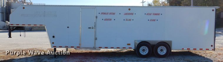 image for item KY9697 2002 Jensen  enclosed cargo trailer