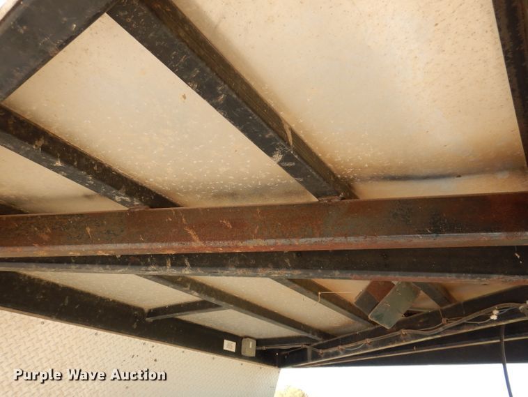 image for item KY9697 2002 Jensen  enclosed cargo trailer