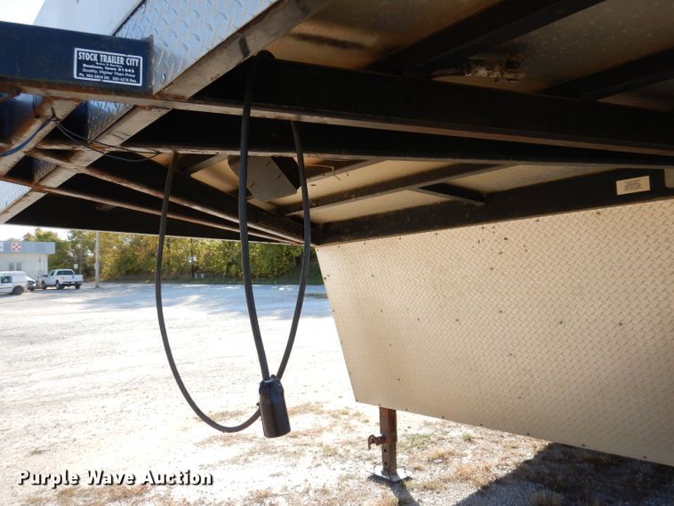 image for item KY9697 2002 Jensen  enclosed cargo trailer