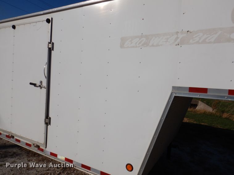 image for item KY9697 2002 Jensen  enclosed cargo trailer