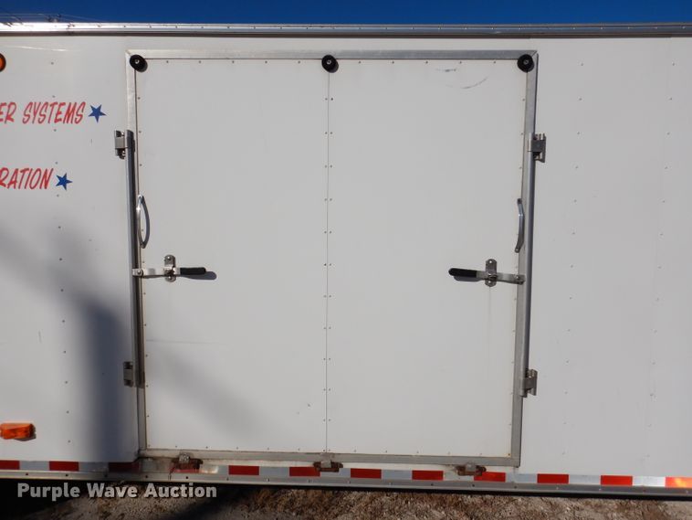 image for item KY9697 2002 Jensen  enclosed cargo trailer