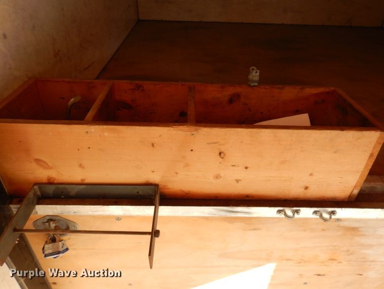 image for item KY9697 2002 Jensen  enclosed cargo trailer