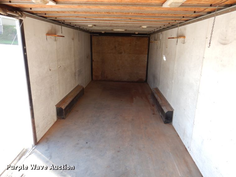 image for item KY9697 2002 Jensen  enclosed cargo trailer
