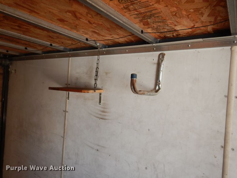 image for item KY9697 2002 Jensen  enclosed cargo trailer