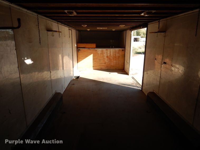 image for item KY9697 2002 Jensen  enclosed cargo trailer