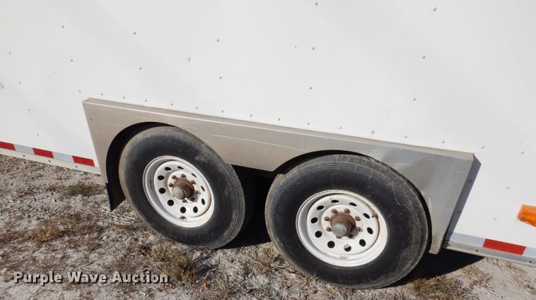 image for item KY9697 2002 Jensen  enclosed cargo trailer