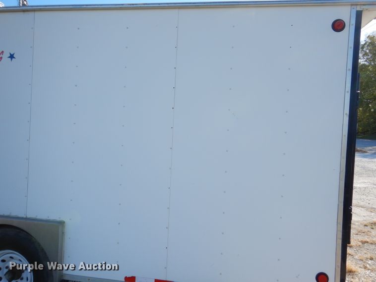 image for item KY9697 2002 Jensen  enclosed cargo trailer