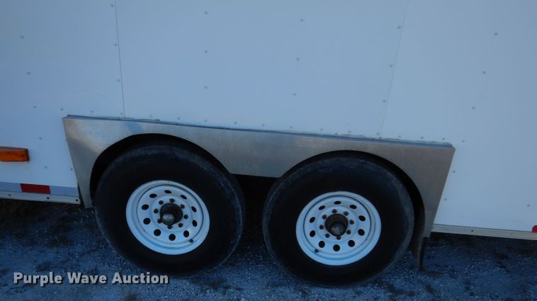 image for item KY9697 2002 Jensen  enclosed cargo trailer
