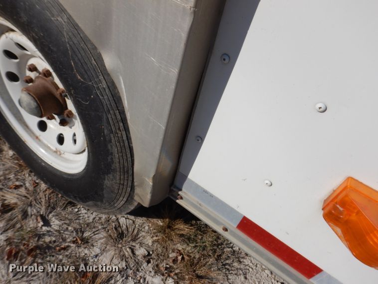 image for item KY9697 2002 Jensen  enclosed cargo trailer