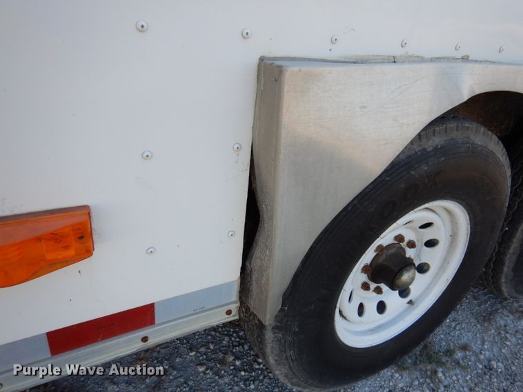 image for item KY9697 2002 Jensen  enclosed cargo trailer
