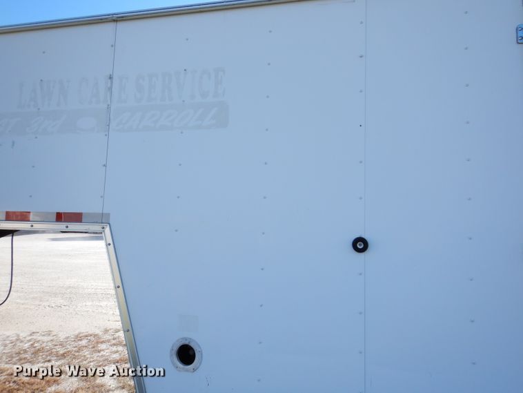 image for item KY9697 2002 Jensen  enclosed cargo trailer