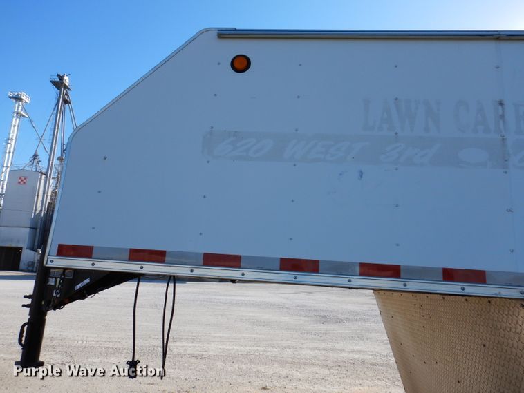 image for item KY9697 2002 Jensen  enclosed cargo trailer