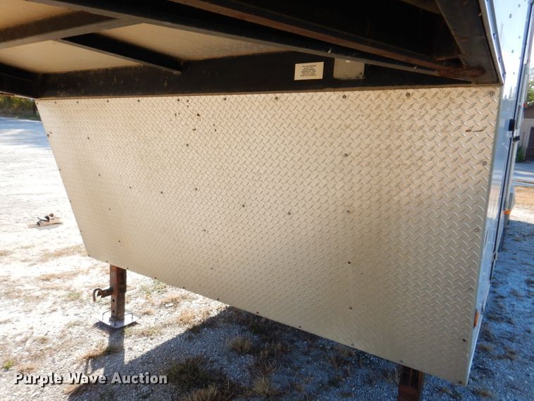 image for item KY9697 2002 Jensen  enclosed cargo trailer