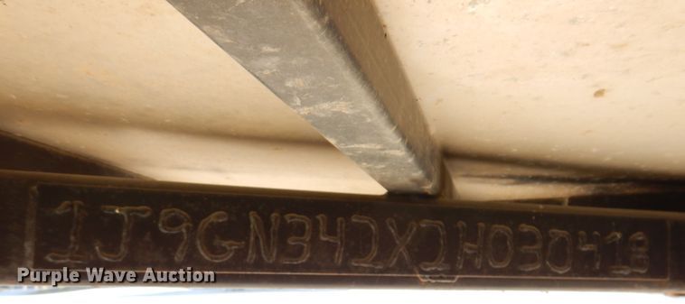 image for item KY9697 2002 Jensen  enclosed cargo trailer