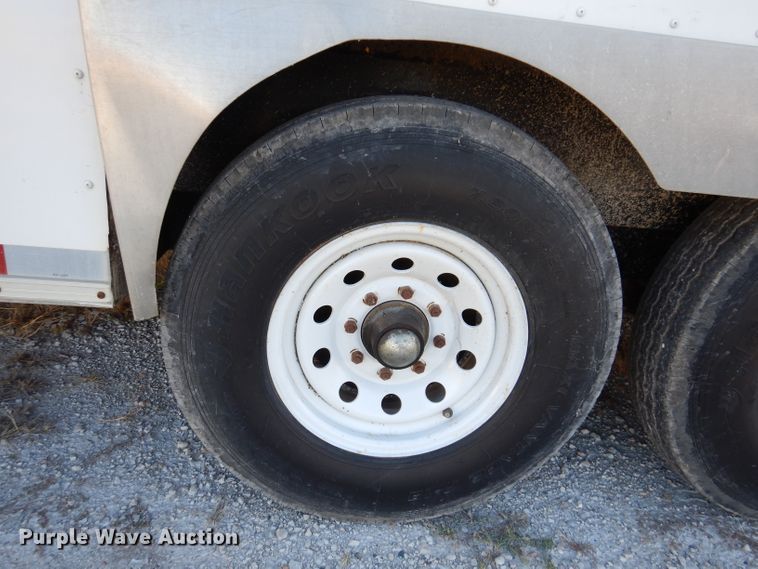 image for item KY9697 2002 Jensen  enclosed cargo trailer