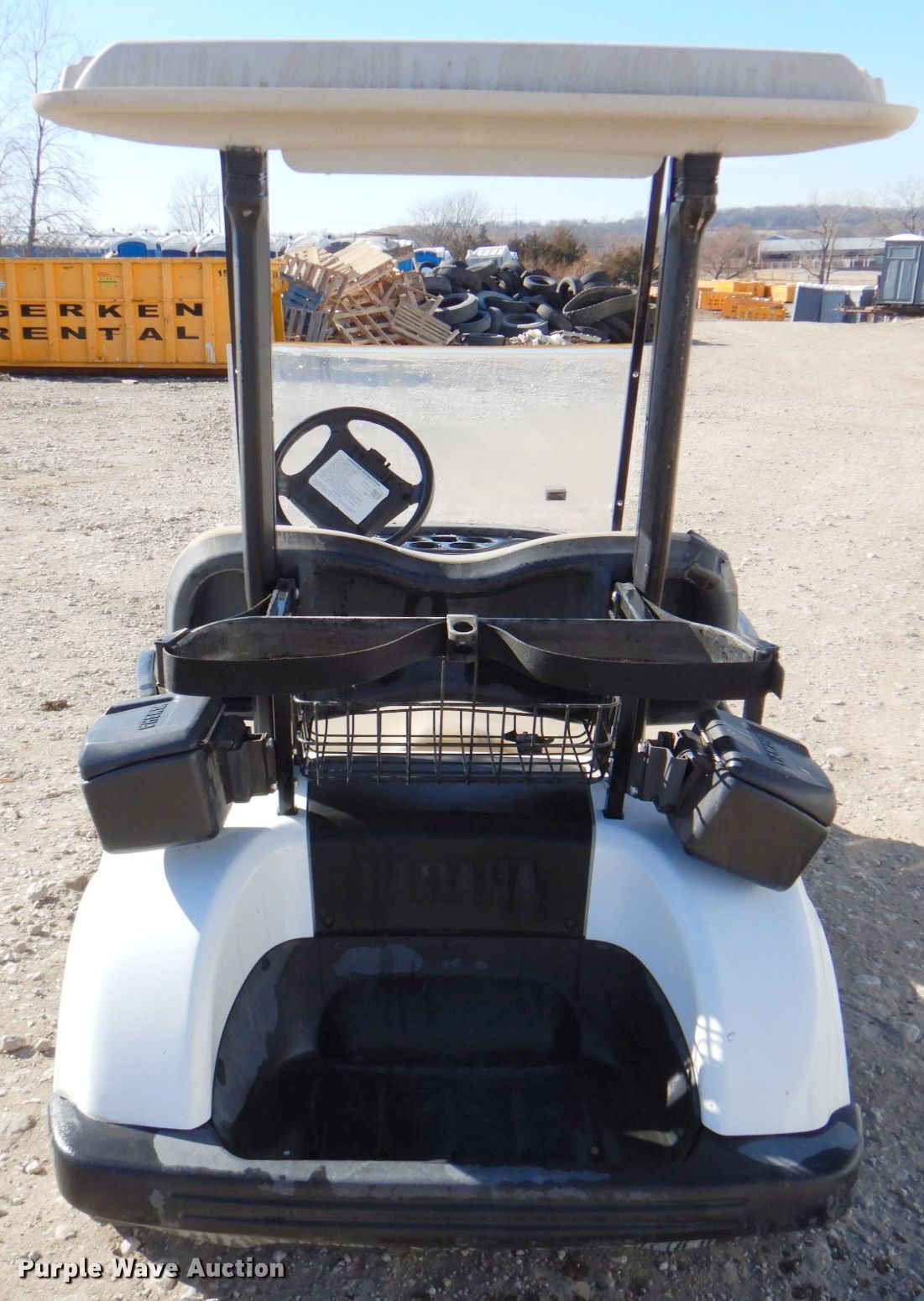 2007 Yamaha YDRA golf cart in Paola, KS Item DN2712 for sale Purple