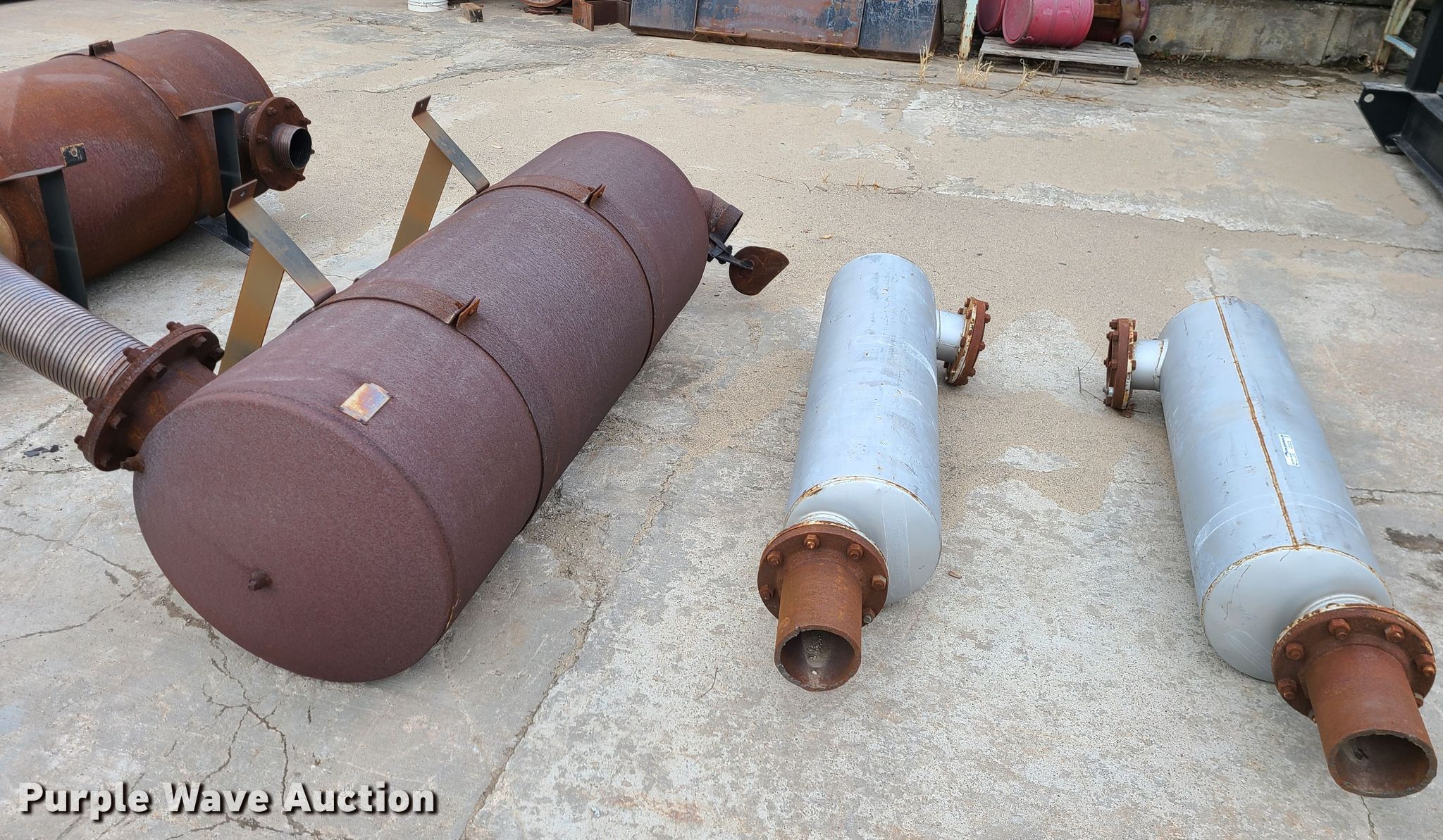 (6) generator mufflers in Pleasant Valley, MO Item GB9228 sold