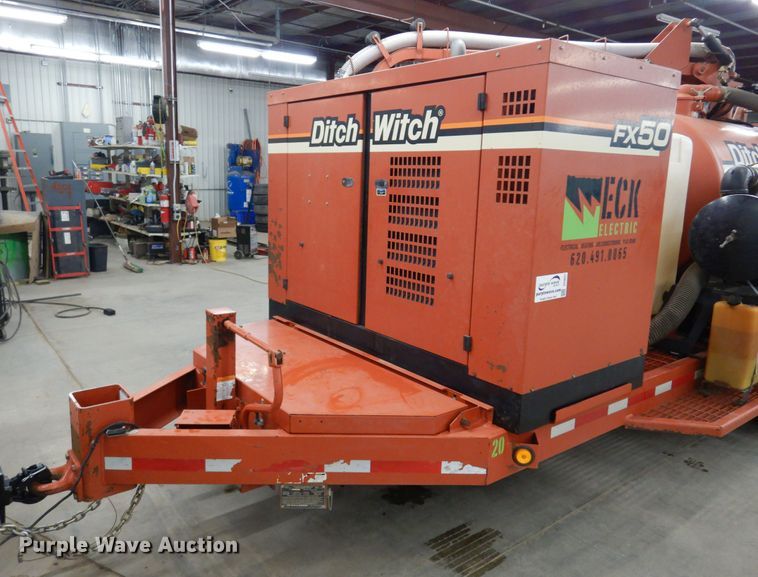 image for item DF0027 2013 Ditch Witch FX50  vacuum excavator