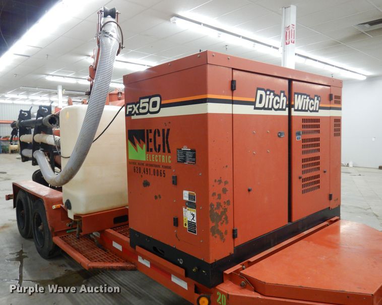 image for item DF0027 2013 Ditch Witch FX50  vacuum excavator