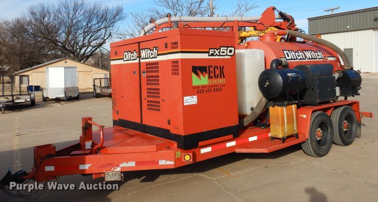 image for item DF0027 2013 Ditch Witch FX50  vacuum excavator