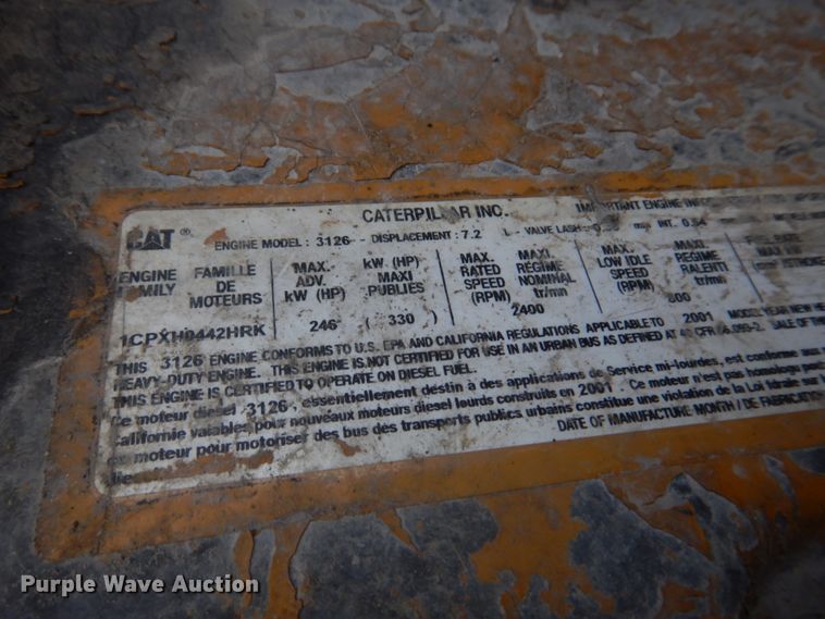 image for item DH8126 2000 Kenworth T300  refuse truck