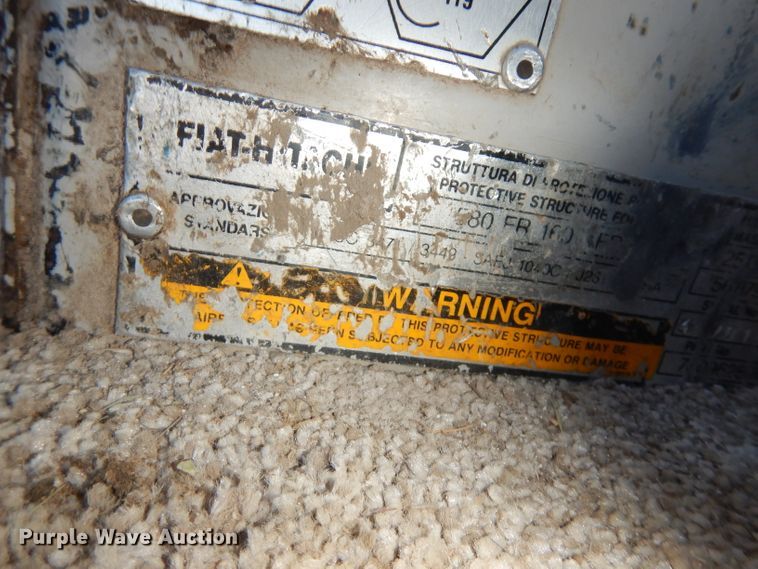 image for item DH8830 1994 Fiat-Hitachi FR160  wheel loader