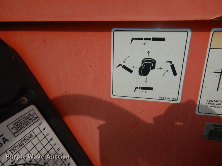 image for item DH8852 2005 JLG G943A  telehandler