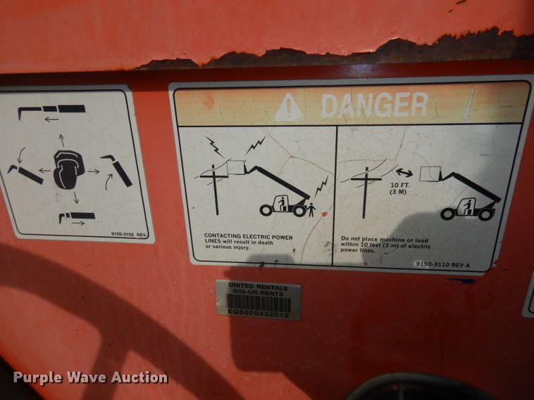 image for item DH8852 2005 JLG G943A  telehandler