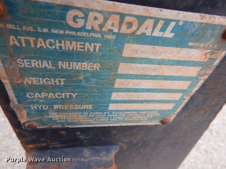 image for item DH8852 2005 JLG G943A  telehandler
